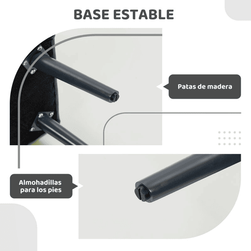 HOMCOM Banco de Pé de Cama Multifuncional Banco Pé de Cama Clássico Banco Dormitório com Pés de Madeira e Assento Acolchoado Carga 120 kg para Entrada Corredor 114x38x42 cm Cinza