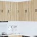 Armario de cocina de pared - Mueble cocina 57 Armario de cocina de pared - Mueble cocina 57 Blanco Brillo