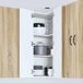 Armario de cocina de pared - Mueble cocina 57 Armario de cocina de pared - Mueble cocina 57 Blanco Brillo