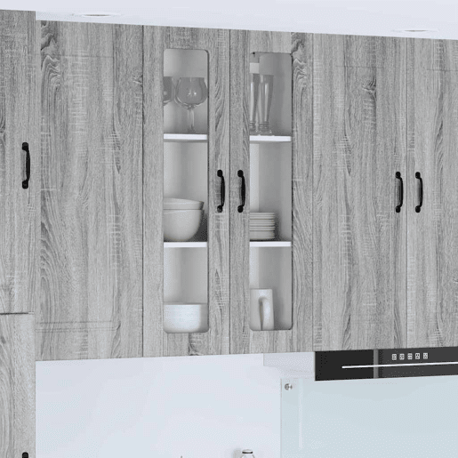 Armário de cozinha suspenso - armario de cocina colgante Cinza Sonoma 60 x 31 x 100 cm