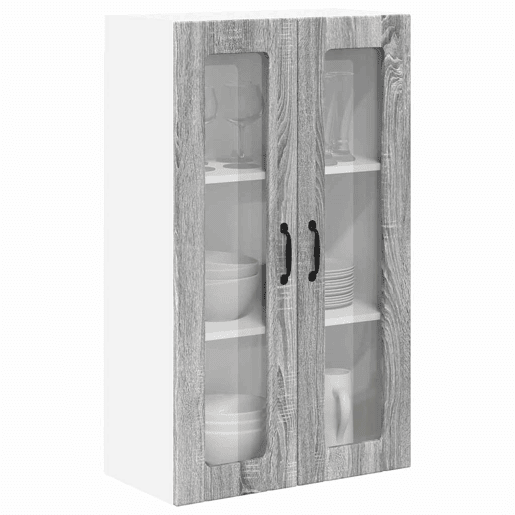 Armário de cozinha suspenso - armario de cocina colgante Cinza Sonoma 60 x 31 x 100 cm