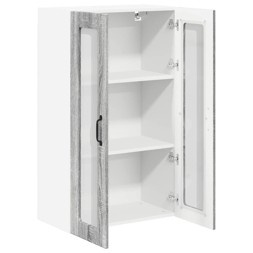 Armário de cozinha suspenso - armario de cocina colgante Cinza Sonoma 60 x 31 x 100 cm