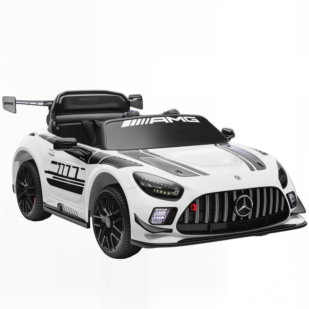 Coche Eléctrico Infantil PP, Metal AIYAPLAY Blanco