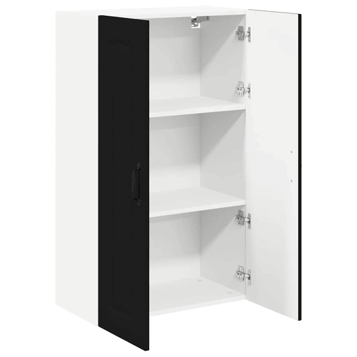 Armário de cozinha suspenso - armario de cocina colgante com porta Preto 60 x 31 x 100 cm