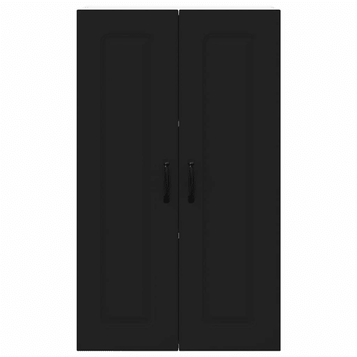 Armário de cozinha suspenso - armario de cocina colgante com porta Preto 60 x 31 x 100 cm
