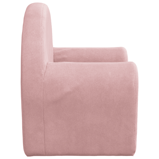 Sofá infantil, Sofá para criança rosa macio e macio
