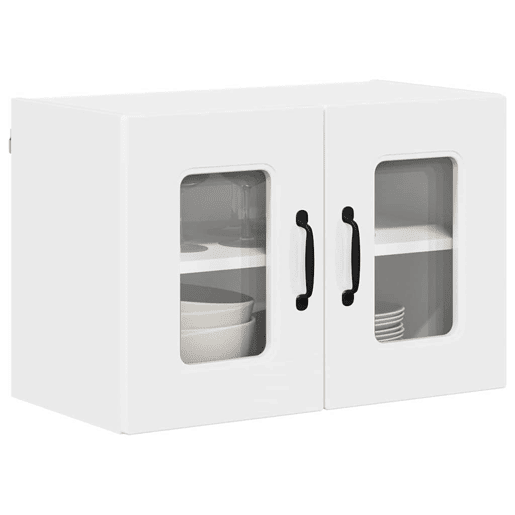Armário de cozinha suspenso - armario de cocina colgante Branco Brilhante 60 x 31 x 40 cm