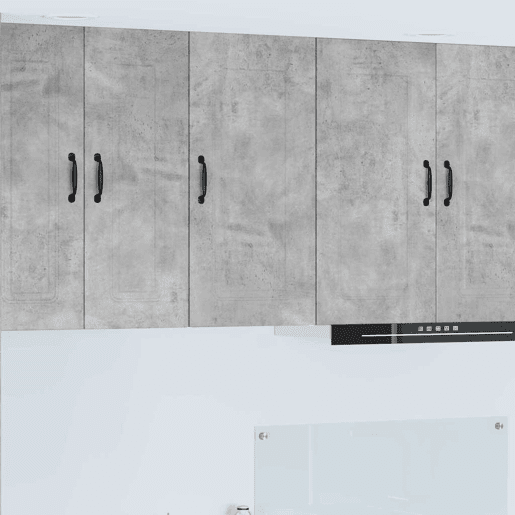 Armário de cozinha suspenso - armario de cocina colgante com porta Cinzento 40 x 31 x 80 cm
