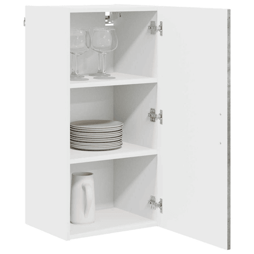 Armário de cozinha suspenso - armario de cocina colgante com porta Cinzento 40 x 31 x 80 cm