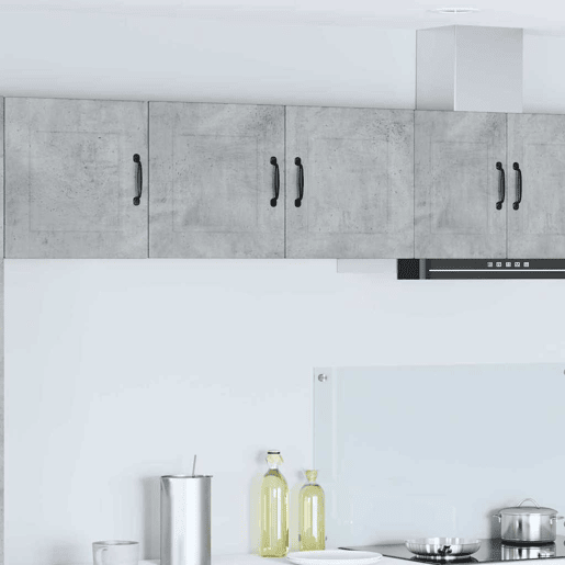 Armário de cozinha suspenso - armario de cocina colgante com porta Cinzento 80 x 31 x 40 cm