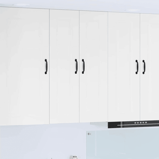 Armário de cozinha suspenso - armario de cocina colgante Branco Brilhante 60 x 31 x 100 cm