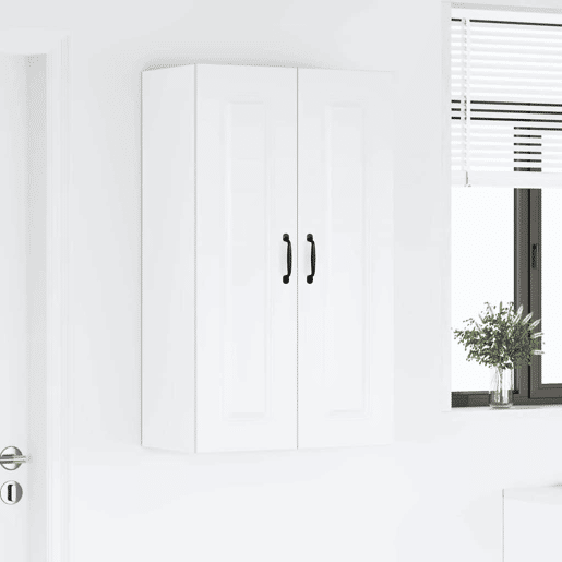 Armário de cozinha suspenso - armario de cocina colgante Branco Brilhante 60 x 31 x 100 cm