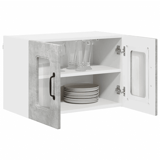 Armário de cozinha suspenso - armario de cocina colgante com porta Cinzento 60 x 31 x 40 cm