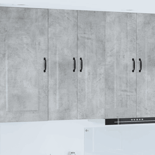 Armário de cozinha suspenso - armario de cocina colgante com porta Cinzento 60 x 31 x 100 cm