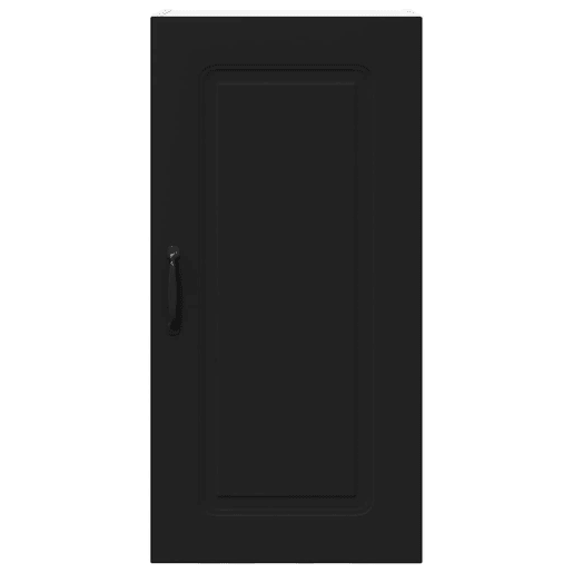 Armário de cozinha suspenso - armario de cocina colgante com porta Preto 40 x 31 x 80 cm