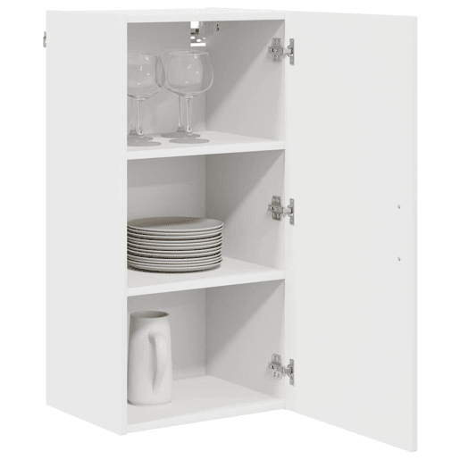 Armário de cozinha suspenso - armario de cocina colgante Branco Brilhante 40 x 31 x 80 cm