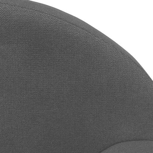 Sofá infantil, Sofá para criança pelúcia macia antracite