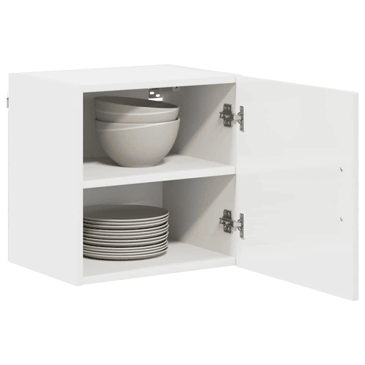 Armário de cozinha suspenso - armario de cocina colgante Branco Brilhante 40 x 31 x 40 cm
