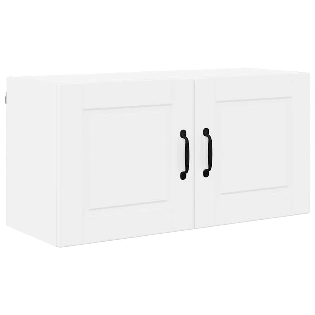 Armario de cocina de pared - Mueble cocina 80 Blanco Brillo