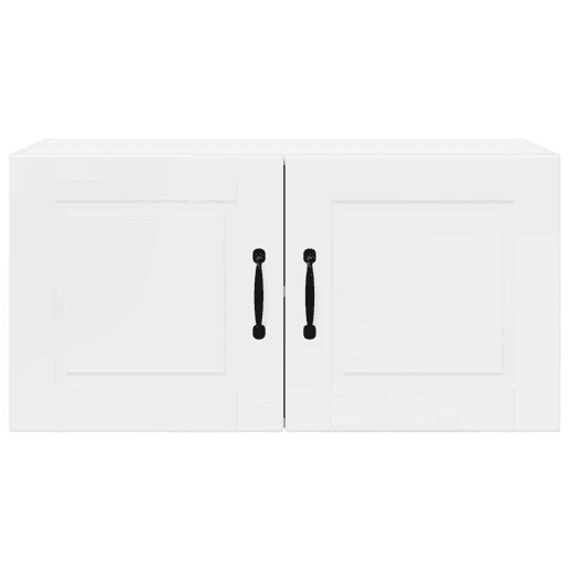 Armário de cozinha suspenso - armario de cocina colgante Branco Brilhante 80 x 31 x 40 cm