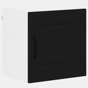 Armário de cozinha suspenso - armario de cocina colgante com porta Preto 40 x 31 x 40 cm
