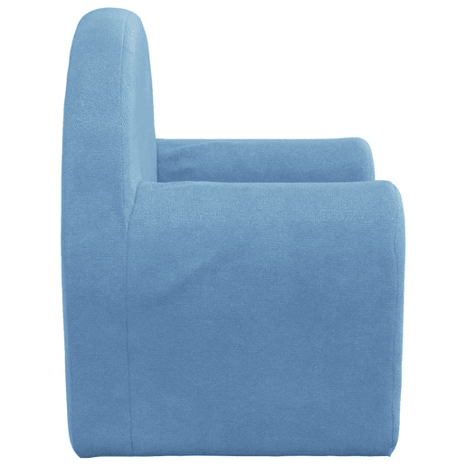 Sofá infantil, Sofá para criança pelúcia macia azul Sofá infantil, Sofá para criança pelúcia macia azul