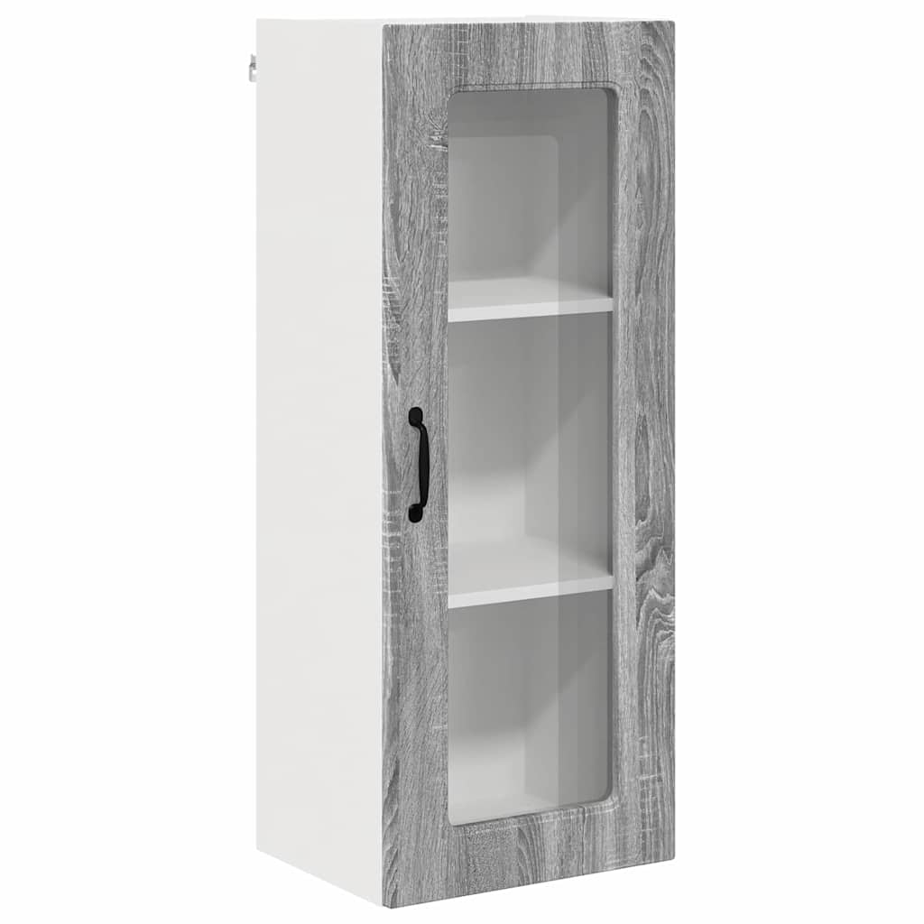 Armario de cocina de pared - Mueble cocina 40 Roble/ Gris