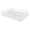 Cama para crianças Tanna Montessori 140x200cm pinho Blanco en.casa