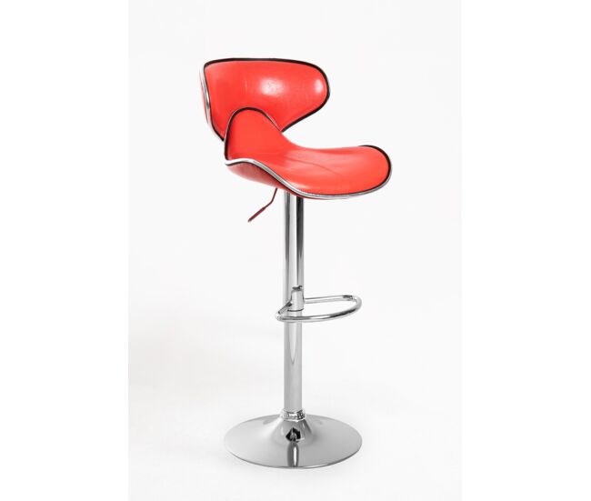 Pack 6 taburetes lester - rojo