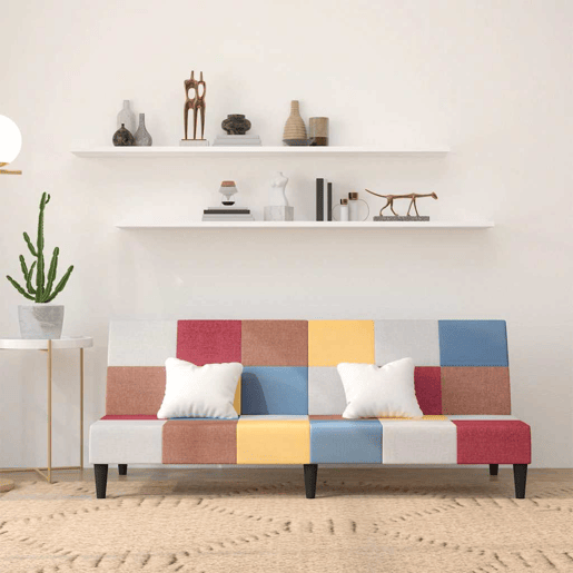Sofá-cama, Sofá conversível de 2 lugares tecido Sofá-cama, Sofá conversível de 2 lugares tecido
