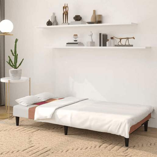 Sofá-cama, Sofá conversível de 2 lugares tecido Sofá-cama, Sofá conversível de 2 lugares tecido