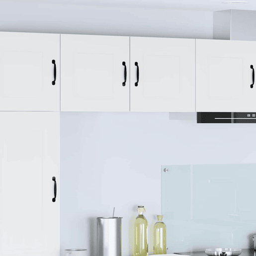 Lote de 2 Armários de cozinha suspendidos - Cozinha modular Colgantes Branco 40 x 31 x 40 cm