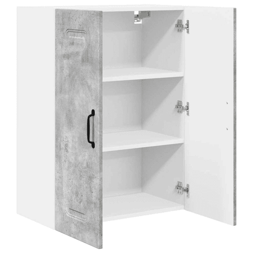 Armário de cozinha suspenso - armario de cocina colgante com porta Cinzento 60 x 31 x 80 cm