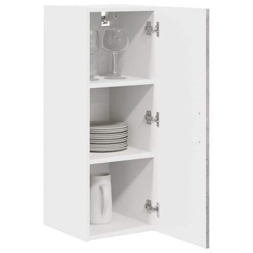 Armário de cozinha suspenso - armario de cocina colgante com porta Cinzento 30 x 31 x 80 cm