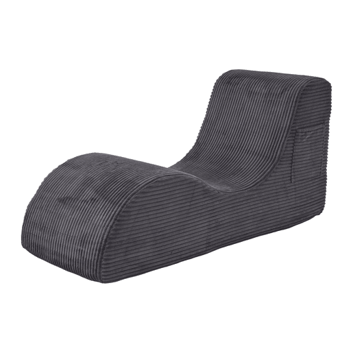 Poltrona ergonómica - design exclusivo, espuma de compressão, capa removível - Cinza escuro