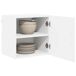 Armario de cocina de pared - Mueble cocina con estante 2 pcs Armario de cocina de pared - Mueble cocina con estante 2 pcs Blanco