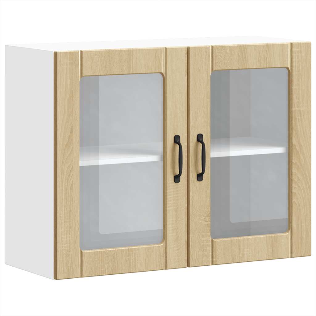 Armario de cocina de pared - Mueble cocina 80 Madera Clara