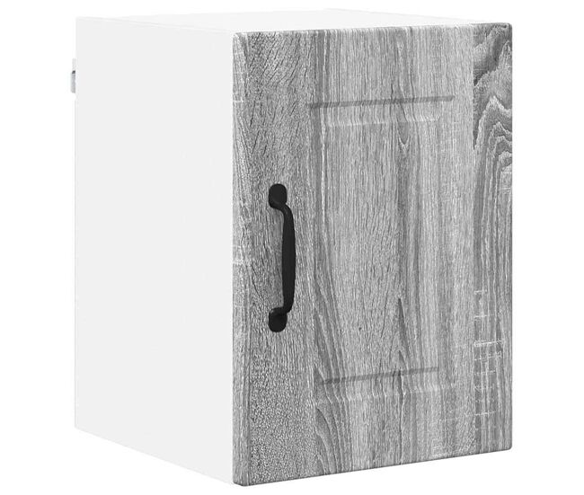Armario de cocina de pared - mueble cocina con estante gris sonoma 30 x 31 x 40 cm