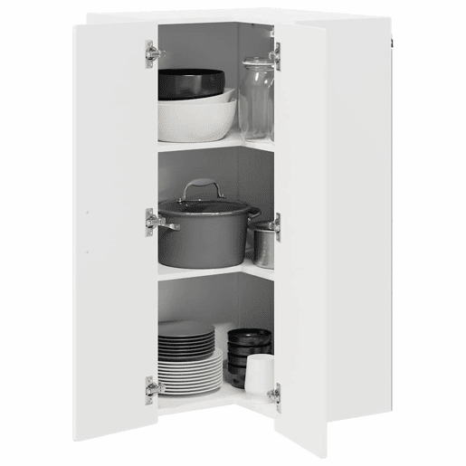 Armário de cozinha suspenso - armario de cocina colgante com porta Branco 57 x 57 x 100 cm