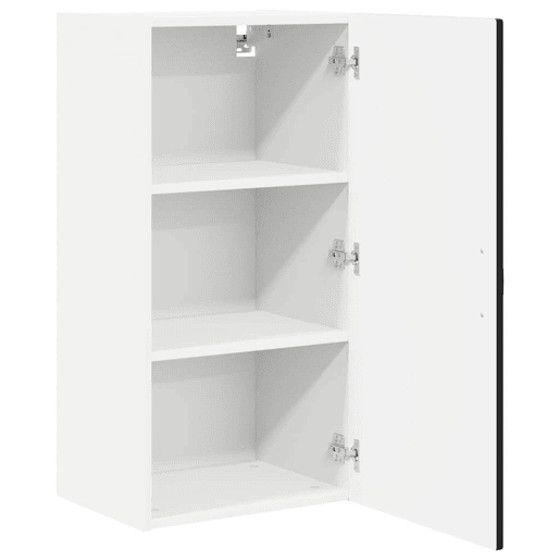 Armário de cozinha suspenso - armario de cocina colgante com porta Preto 40 x 31 x 80 cm