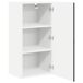 Armario de cocina de pared - Mueble cocina 40 Armario de cocina de pared - Mueble cocina 40 Blanco Brillo