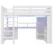 Cama alta para niños 204x148 Cama alta para niños 204x148 Blanco