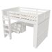 Cama alta para niños 204x148 Cama alta para niños 204x148 Blanco
