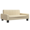 Sofá infantil, Sofá para criança 70x45x30 cm tecido cor creme