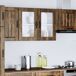Armario de cocina de pared - Mueble cocina 80 Armario de cocina de pared - Mueble cocina 80 Blanco Brillo