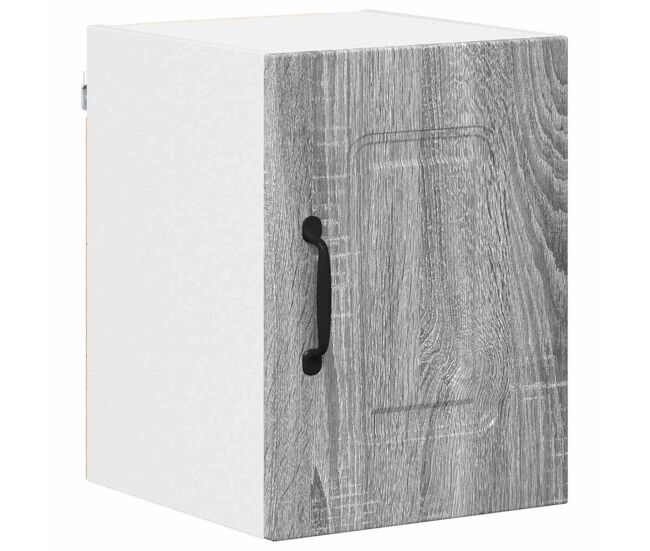 Armario de cocina de pared - mueble cocina con estante gris sonoma 30 x 31 x 40 cm