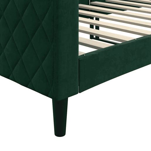 Sofá-cama, Sofá conversível 80x200 cm veludo verde-escuro Sofá-cama, Sofá conversível 80x200 cm veludo verde-escuro