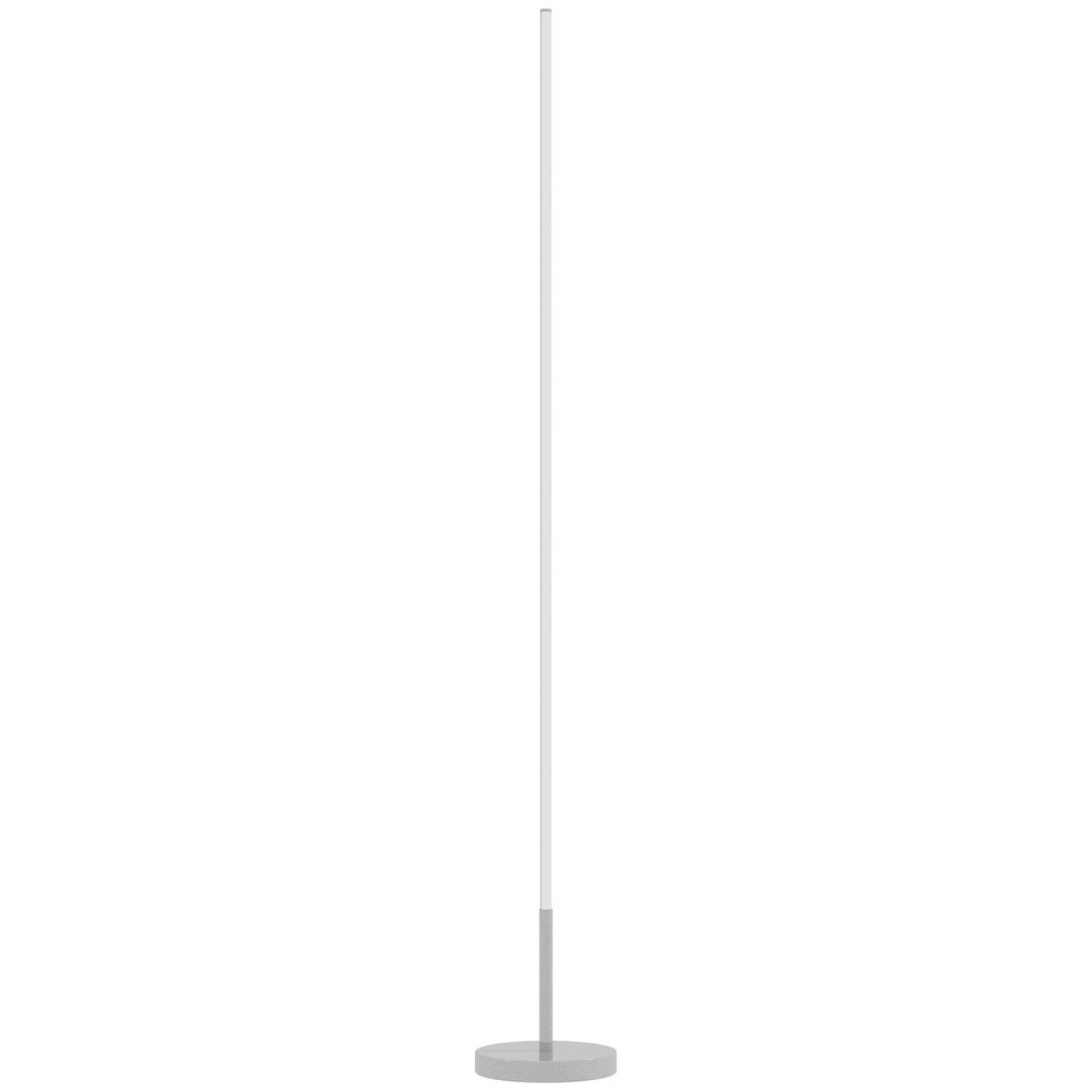 Lámpara de Pie Acero, Aluminio HOMCOM, hogar - iluminación