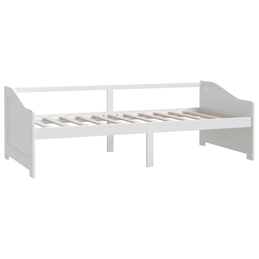 Sofá-cama, Sofá conversível de 3 lugares 90x200 cm madeira de pinho maciça branco Sofá-cama, Sofá conversível de 3 lugares 90x200 cm madeira de pinho maciça branco
