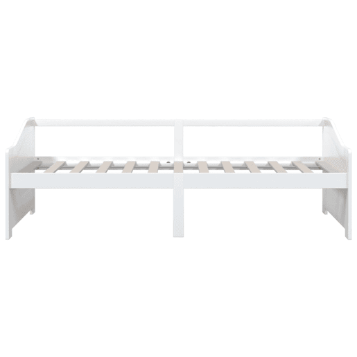 Sofá-cama, Sofá conversível de 3 lugares 90x200 cm madeira de pinho maciça branco Sofá-cama, Sofá conversível de 3 lugares 90x200 cm madeira de pinho maciça branco